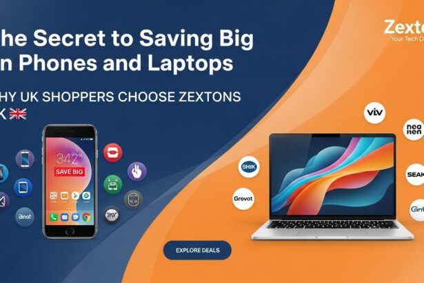 The Secret to Saving Big on Phones and Laptops Why UK Shoppers Choose Zextons
