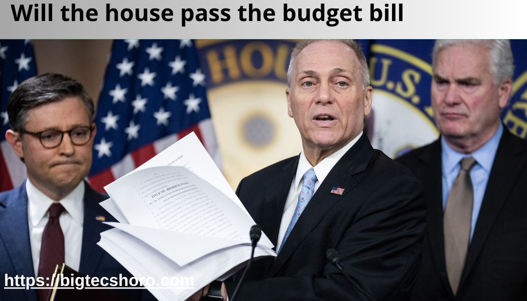 will the house pass the budget bill