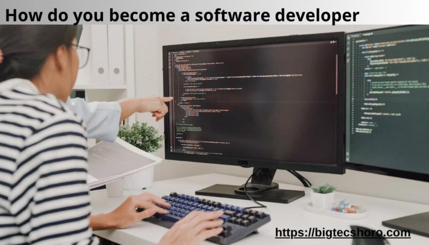 how do you become a software developer