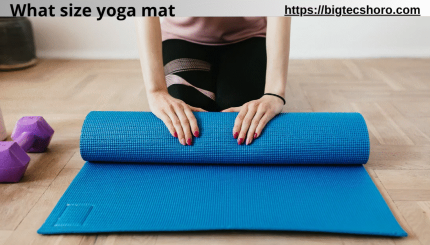 what size yoga mat