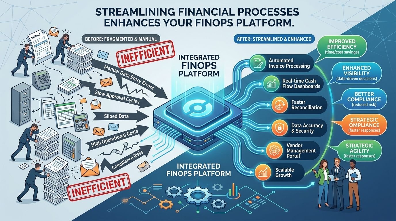 How Streamlining Financial Processes Enhances Your Financial Operations Platform
