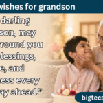 birthday wishes for grandson