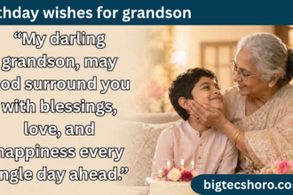 birthday wishes for grandson