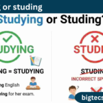 studying or studing